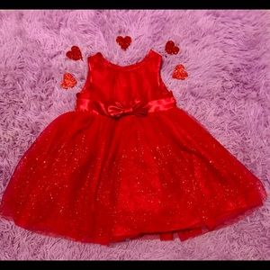 Red Dress with sparkles